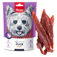 Лакомство Wanpy Duck Jerky вяленое филе утки, для собак, 100 г Лакомство Wanpy Duck Jerky вяленое филе утки, для собак, 100 г
