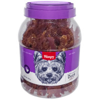 Ласощі Wanpy Duck Jerky в'ялене філе качки, для собак, 800 г Ласощі Wanpy Duck Jerky в'ялене філе качки, для собак, 800 г