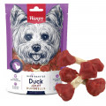 Ласощі Wanpy Duck Jerky Dumbbells гантель з в'яленої качкою, для собак, 100 г