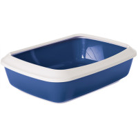 Лоток туалет з бортиком Savic Iriz Nordic Litter Tray для котів, синій, 50×37×13 см Лоток туалет з бортиком Savic Iriz Nordic Litter Tray для котів, синій, 50×37×13 см