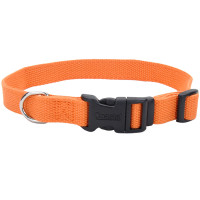 Ошейник Coastal New Earth Soy Dog Collar для собак, оранжевый, 30-45×2 см Ошейник Coastal New Earth Soy Dog Collar для собак, оранжевый, 30-45×2 см