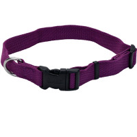 Ошейник Coastal New Earth Soy Dog Collar для собак, фиолетовый, 20-30×1.6 см