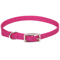 Нашийник Coastal Nylon Web для собак, нейлон, фламінго, 25×1 см Нашийник Coastal Nylon Web для собак, нейлон, фламінго, 25×1 см