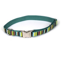 Ошейник Coastal Pet Attire Ribbon для собак, нейлон, разноцветный, 46-66×2.5 см Ошейник Coastal Pet Attire Ribbon для собак, нейлон, разноцветный, 46-66×2.5 см