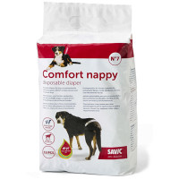 Підгузки Savic Comfort Nappy для собак T7, 12 шт. / Уп. Підгузки Savic Comfort Nappy для собак T7, 12 шт. / Уп.
