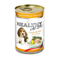 Влажный корм Healthy All Days, паштет с кусочками, курятина с рисом, для щенков, 400 г Влажный корм Healthy All Days, паштет с кусочками, курятина с рисом, для щенков, 400 г