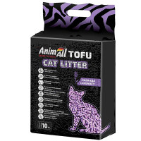 Соєвий наповнювач AnimAll Tofu Lavender з ароматом лаванди, для котів, 10 літрів (4,66 кг) Соєвий наповнювач AnimAll Tofu Lavender з ароматом лаванди, для котів, 10 літрів (4,66 кг)