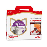 Сухий корм Royal Canin Sensible при чутливому травленні у котів, 4 кг + масажний центр у подарунок Сухий корм Royal Canin Sensible при чутливому травленні у котів, 4 кг + масажний центр у подарунок