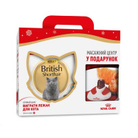 Сухой корм Royal Canin British Adult для британских короткошерстных кошек, 4 кг + массажный центр в подарок Сухой корм Royal Canin British Adult для британских короткошерстных кошек, 4 кг + массажный центр в подарок