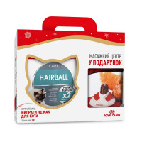 Сухой корм Royal Canin Hairball Care для выведения шерсти у кошек, 4 кг + массажный центр в подарок Сухой корм Royal Canin Hairball Care для выведения шерсти у кошек, 4 кг + массажный центр в подарок