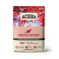 Сухий корм Acana Indoor Entree Cat зі смаком курки та індички, для домашніх котів усіх порід, 4.5 кг Сухий корм Acana Indoor Entree Cat зі смаком курки та індички, для домашніх котів усіх порід, 4.5 кг