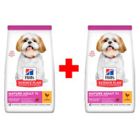 Сухой корм Hill's Science Plan Mature Adult Small & Mini для собак, с курицей, 300 + 300 г Сухой корм Hill's Science Plan Mature Adult Small & Mini для собак, с курицей, 300 + 300 г
