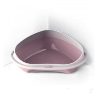 Туалет угловой с бортиком Georplast Shuttle Corner для кошек, 58×48×20.5 см, розовый Туалет угловой с бортиком Georplast Shuttle Corner для кошек, 58×48×20.5 см, розовый