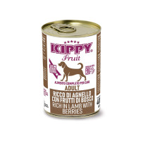 Консерви Kippy Fruit Lamb With Berries Adult для дорослих собак, паштет з ягням та ягодами, 400 г Консерви Kippy Fruit Lamb With Berries Adult для дорослих собак, паштет з ягням та ягодами, 400 г