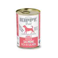 Консерви Kippy Pate Salmon Adult для дорослих собак, паштет з лососем, 400 г Консерви Kippy Pate Salmon Adult для дорослих собак, паштет з лососем, 400 г