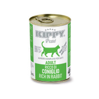 Консервы Kippy Pate Rabbit Adult для взрослых котов, паштет с кроликом, 400 г Консервы Kippy Pate Rabbit Adult для взрослых котов, паштет с кроликом, 400 г