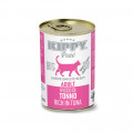Консерви Kippy Pate Tuna Adult для дорослих котів, паштет з тунцем, 400 г