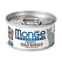 Консервы Cat Monoprotein для кошек, хлопья из мяса буйвола, 80 г Консервы Cat Monoprotein для кошек, хлопья из мяса буйвола, 80 г
