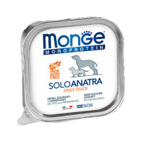 Консервы Monge Dog для собак, с уткой, 150 г Консервы Monge Dog для собак, с уткой, 150 г