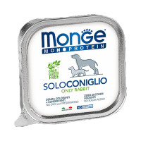 Консерви Monge Dog Solo для собак, з кроликом, 150 г Консерви Monge Dog Solo для собак, з кроликом, 150 г