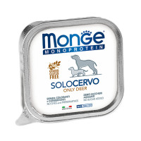 Консерви Monge Dog Solo для собак, з олениною, 150 г Консерви Monge Dog Solo для собак, з олениною, 150 г