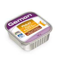 Консервы Gemon Cat Wet Adult для взрослых кошек, кусочки в паштете, курица с овощами, 100 г Консервы Gemon Cat Wet Adult для взрослых кошек, кусочки в паштете, курица с овощами, 100 г