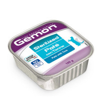 Консерви Gemon Cat Wet Sterilised для стерилізованих котів, з тунцем, 100 г Консерви Gemon Cat Wet Sterilised для стерилізованих котів, з тунцем, 100 г