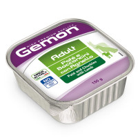 Консервы Gemon Dog Wet Adult для взрослых собак, кусочки в паштете, с ягненком, 150 г Консервы Gemon Dog Wet Adult для взрослых собак, кусочки в паштете, с ягненком, 150 г