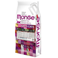 Сухой корм Monge Cat Be Wild Gr.Free для кошек больших пород с 2-х месяцев, з м'ясом буйвола, 10 кг. Сухой корм Monge Cat Be Wild Gr.Free для кошек больших пород с 2-х месяцев, з м'ясом буйвола, 10 кг.