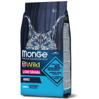 Сухий низькозерновий корм Monge Cat Be Wild Low Grain, для котів, з анчоусом, 1.5 кг Сухий низькозерновий корм Monge Cat Be Wild Low Grain, для котів, з анчоусом, 1.5 кг