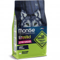 Сухий низькозерновий корм Monge Dog Be Wild Low Grain для собак, з м'ясом дикого кабана, 2.5 кг