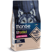 Сухий низькозерновий корм Monge Dog Be Wild Low Grain для собак, з м'ясом гусака, 2.5 кг Сухий низькозерновий корм Monge Dog Be Wild Low Grain для собак, з м'ясом гусака, 2.5 кг