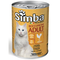 Консерви Simba Cat Wet для котів, з куркою, 415 г Консерви Simba Cat Wet для котів, з куркою, 415 г