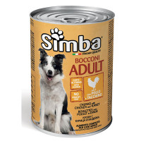 Консерви Simba Dog Wet для собак, курка з індичкою, 415 г Консерви Simba Dog Wet для собак, курка з індичкою, 415 г