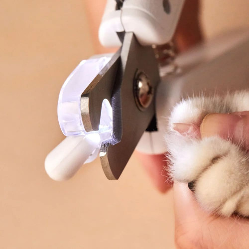 Когтерез Petkit LED Pet Clipper для собак і котів, білий, 15×15×2.5 см