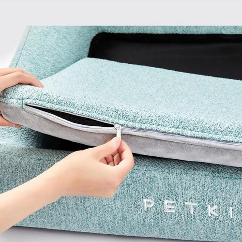 Ліжко Petkit Four Season Pet Bed S, для собак, блакитний, 51×39×10.5 см