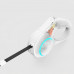 Повідець-рулетка Petkit Travel Go Shine Pet Leash для собак, з підсвічуванням, сірий, до 50 кг, 3 м