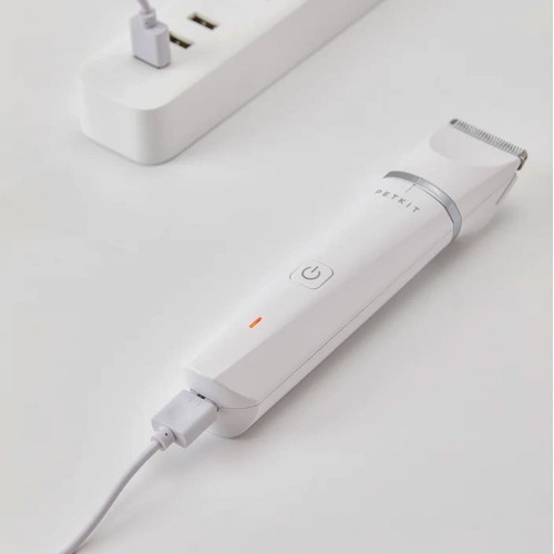 Машинка для стрижки тварин Petkit Pet Trimmer 2 в 1, акумуляторна, біла, ножові блоки 1 см і 3.2 см