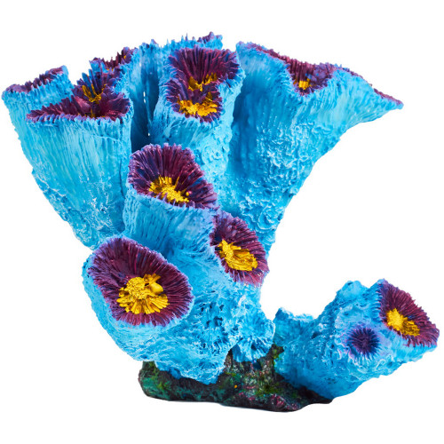 Штучний корал Blue Treasure HZY 250, 17×13×15 см