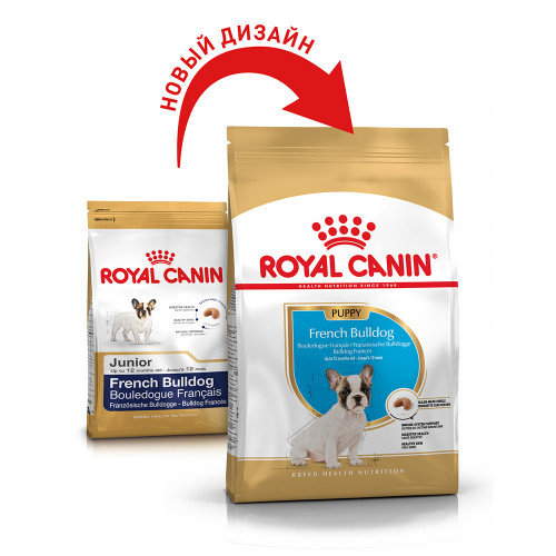 Сухий корм Royal Canin French Bulldog Puppy для цуценя французького бульдога до 12 місяців, 3 кг