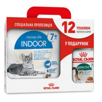 Сухий корм Royal Canin Indoor 27 для кішок постійно живуть у приміщенні, 3.5 кг + 12 паучів у подарунок Сухий корм Royal Canin Indoor 27 для кішок постійно живуть у приміщенні, 3.5 кг + 12 паучів у подарунок