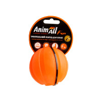 Игрушка AnimAll Fun тренировочный мяч для собак, 5 см, оранжевая
