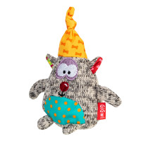 Мягкая игрушка GiGwi Plush, для собак, плюшевый медведь, с пищалкой, 10 см Мягкая игрушка GiGwi Plush, для собак, плюшевый медведь, с пищалкой, 10 см