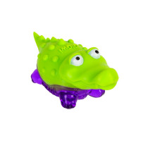 Игрушка GiGwi Suppa Puppa, для щенка, для зубов, крокодил с пищалкой, резина, 9 см Игрушка GiGwi Suppa Puppa, для щенка, для зубов, крокодил с пищалкой, резина, 9 см