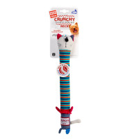Іграшка GiGwi Crunchy, для собак, кіт із хрусткою шиєю, текстиль, 28 см Іграшка GiGwi Crunchy, для собак, кіт із хрусткою шиєю, текстиль, 28 см