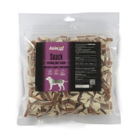 Лакомство AnimAll Snack лососевые сендвич-треугольники, для собак, 500 г Лакомство AnimAll Snack лососевые сендвич-треугольники, для собак, 500 г