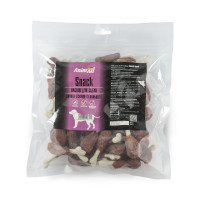 Ласощі AnimAll Snack качине ескімо з кальцієм, для собак, 500 г Ласощі AnimAll Snack качине ескімо з кальцієм, для собак, 500 г