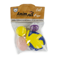 Набор игрушек AnimAll Fun Cat в ассортименте, для кошек, 4 шт Набор игрушек AnimAll Fun Cat в ассортименте, для кошек, 4 шт