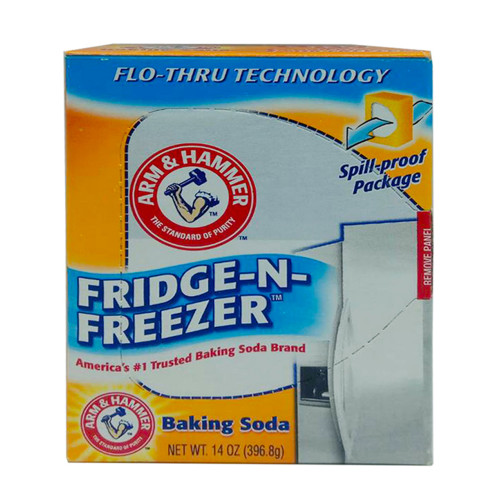 Дезодорант Arm & Hammer для холодильника та морозильної камери, у вигляді порошку, з харчовою содою, 397 г