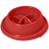 Миска Georplast Adagio Small для собак, пластик, 21.5×20.5×5.5 см, червона Миска Georplast Adagio Small для собак, пластик, 21.5×20.5×5.5 см, червона